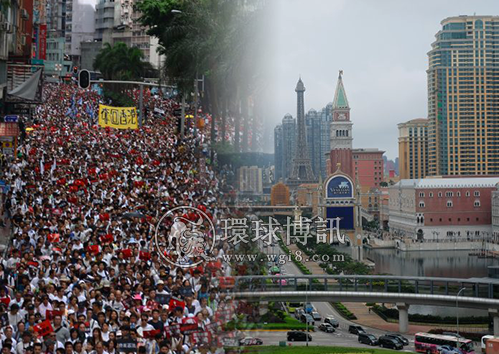 香港《逃犯条例》对澳门的博彩业影响较小