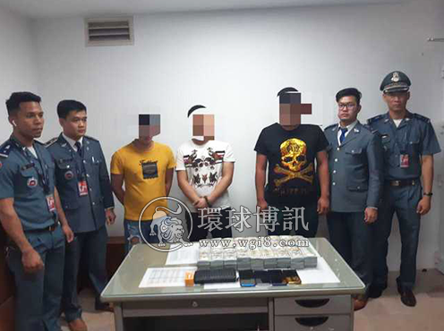 三名中国人带90万美元现金入境柬埔寨被捕