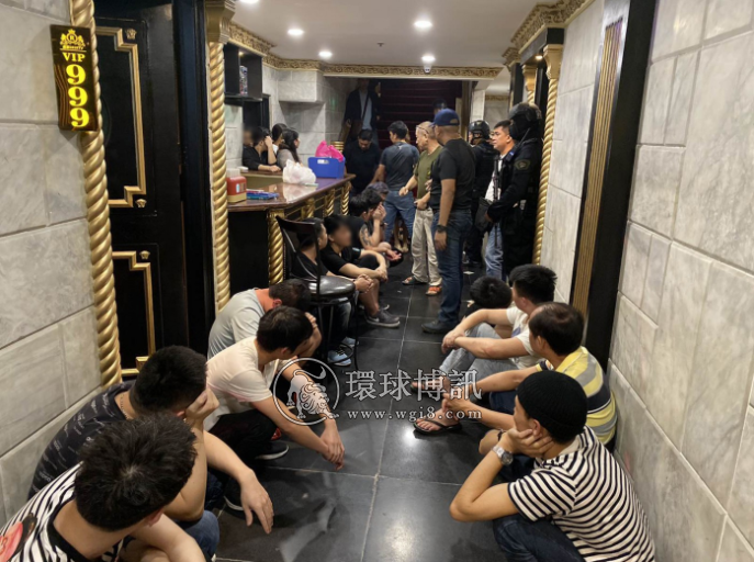 马卡蒂警方突袭一淫窝 逮14名中国菜农嫖客